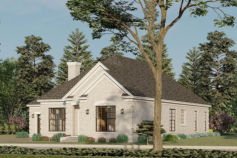 Dream House Plan - Exterior - Other Elevation 1 for Traditional House Plan #923-193 - 3 bed, 2 bath