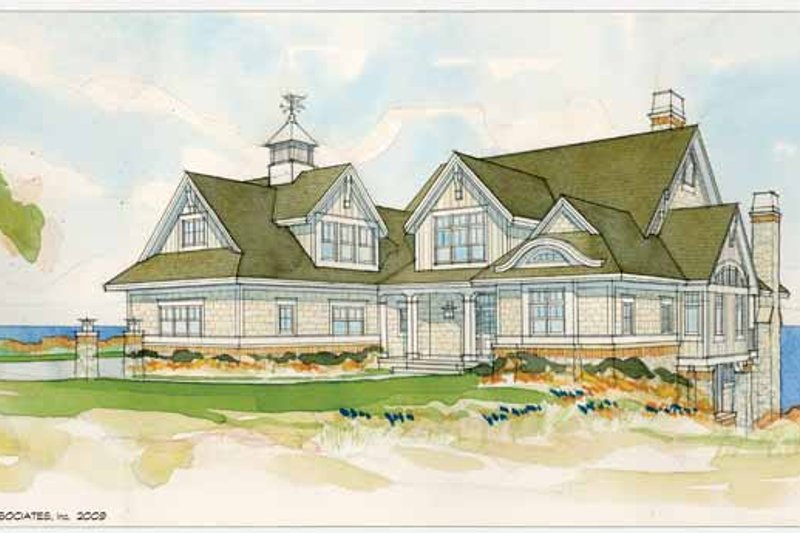 Home Plan - Exterior - Front Elevation 6 for Country House Plan #928-231 - 3 bed, 3 bath