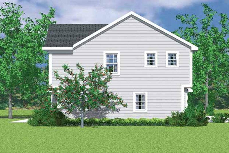 House Plan Design - Exterior - Other Elevation for Traditional House Plan #72-1071 - 3 bed, 2.5 bath