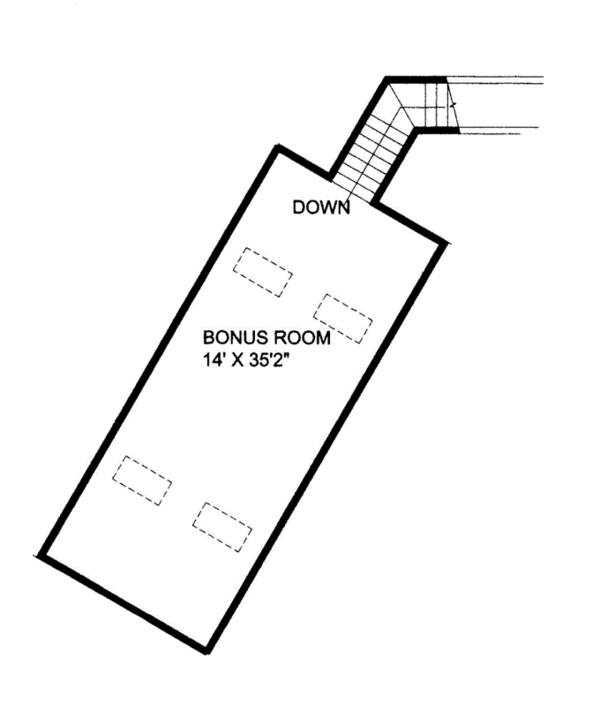 Home Plan - Ranch Floor Plan - Other Floor Plan #117-848