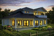 Country Style House Plan - 3 Beds 2.5 Baths 2593 Sq/Ft Plan #1101-60 Exterior 