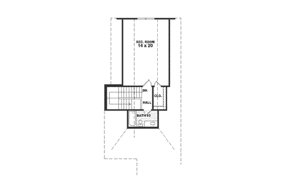 Floor Plan - Other Floor for Traditional House Plan #81-394 - 3 bed, 3.5 bath