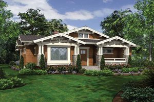 Craftsman Exterior - Front Elevation Plan #132-528