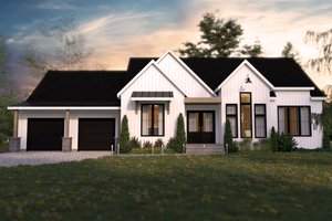 Farmhouse Exterior - Front Elevation Plan #23-2737