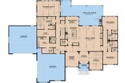 European Style House Plan - 3 Beds 3.5 Baths 3187 Sq/Ft Plan #923-437 