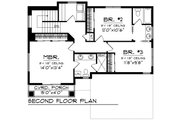 Modern Style House Plan - 3 Beds 2.5 Baths 1634 Sq/Ft Plan #70-1503 