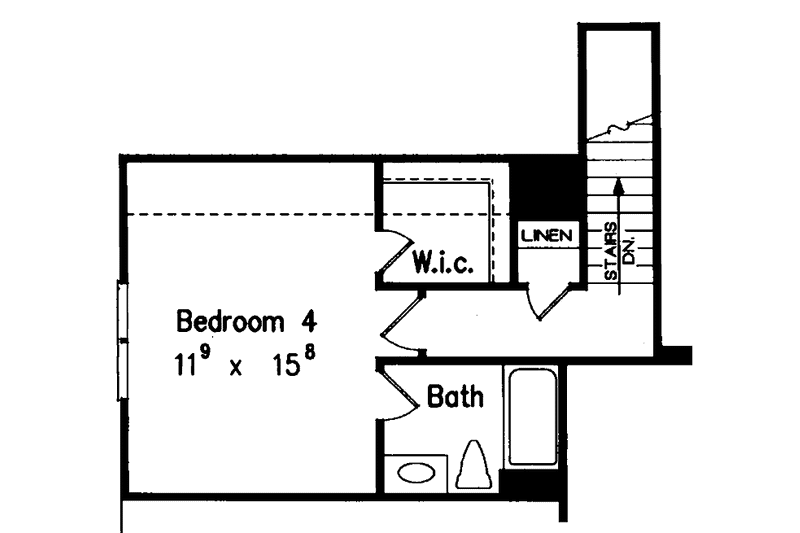 Home Plan - Floor Plan - Other Floor for Colonial House Plan #927-594 - 3 bed, 2.5 bath