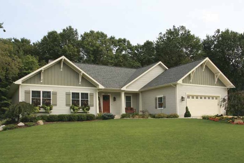 Home Plan - Craftsman Exterior - Front Elevation Plan #928-126