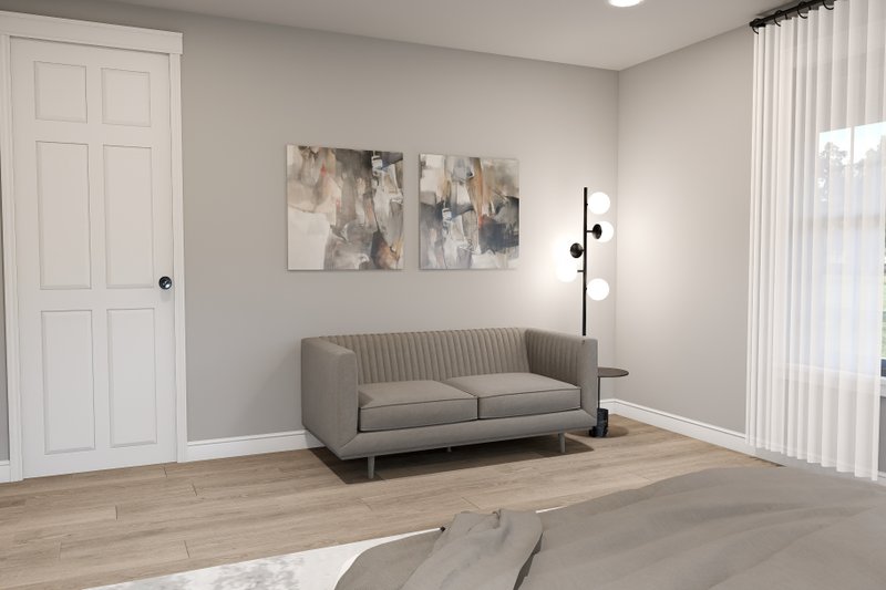 House Design - Interior - Master Bedroom 1 for Farmhouse House Plan #932-1195 - 3 bed, 3.5 bath