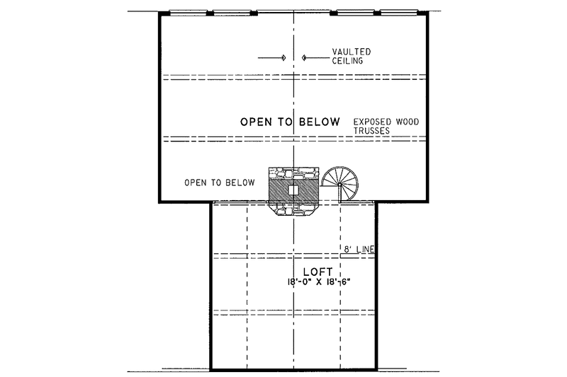 Dream House Plan - Floor Plan - Upper Floor for Contemporary House Plan #17-2642 - 4 bed, 5 bath