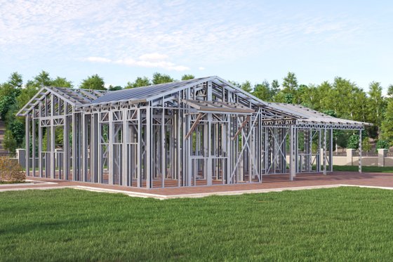 Exterior - Front Elevation 10 for Ranch House Plan #1106-109 - 3 bed, 1 bath