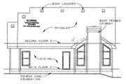 Craftsman Style House Plan - 4 Beds 3 Baths 2164 Sq/Ft Plan #20-1235 