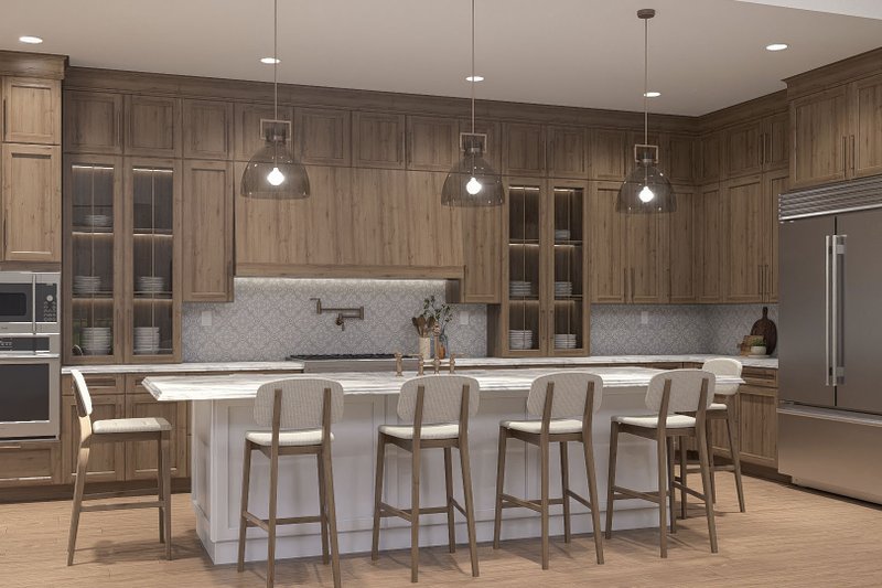 Dream House Plan - Interior - Kitchen for Cottage House Plan #455-802 - 4 bed, 3.5 bath