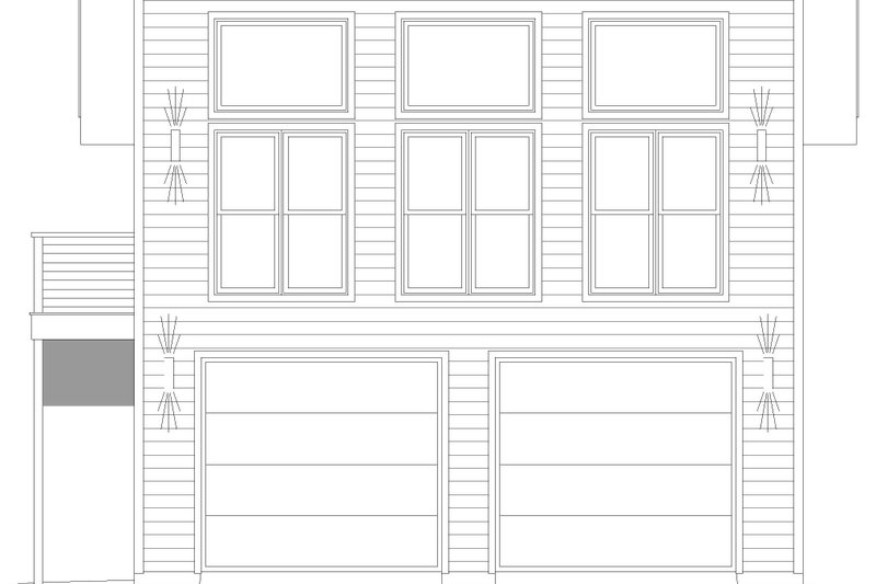 Dream House Plan - Exterior - Front Elevation 3 for Contemporary House Plan #932-688 - 1 bed, 1 bath
