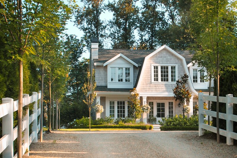 House Blueprint - Exterior - Front Elevation 4 for Beach House Plan #1114-17 - 3 bed, 3.5 bath