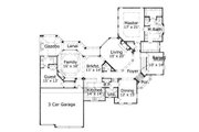 European Style House Plan - 5 Beds 4.5 Baths 4138 Sq/Ft Plan #411-736 