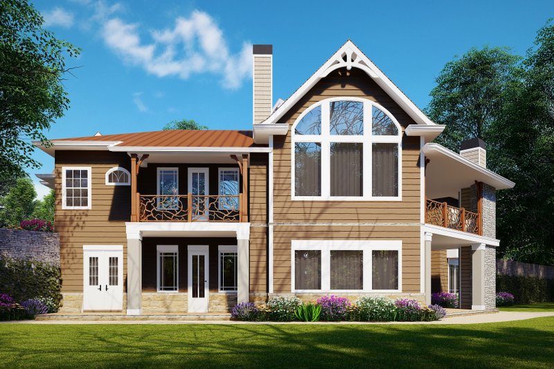 Ranch Style House Plan - 3 Beds 2.5 Baths 2512 Sq/Ft Plan #54-444 ...