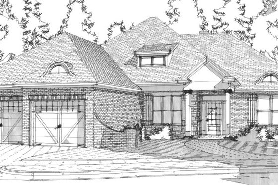 Photo for European House Plan #63-257 - 3 bed, 2 bath