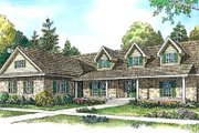 Country Style House Plan - 3 Beds 2.5 Baths 2643 Sq/Ft Plan #140-126 