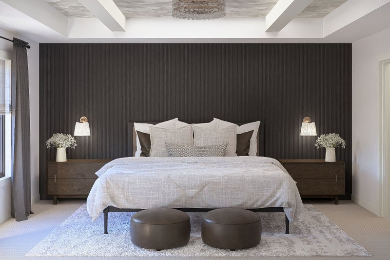 Architectural House Design - Interior - Bedroom for Farmhouse House Plan #455-789 - 3 bed, 2.5 bath