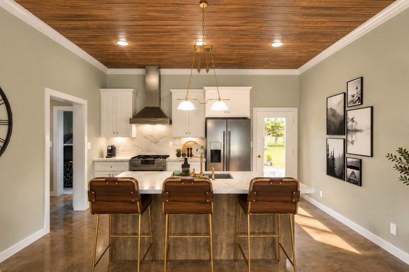 Dream House Plan - Interior - Kitchen for Farmhouse House Plan #44-318 - 2 bed, 3 bath