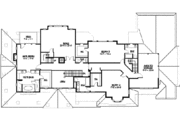Craftsman Style House Plan - 4 Beds 6 Baths 7425 Sq/Ft Plan #132-185 