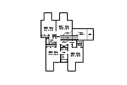 Craftsman Style House Plan - 5 Beds 4 Baths 3560 Sq/Ft Plan #929-871 