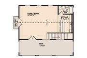 Mediterranean Style House Plan - 3 Beds 4 Baths 2496 Sq/Ft Plan #515-11 
