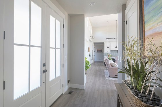 Interior - Entry for Farmhouse House Plan #48-1120 - 3 bed, 2.5 bath