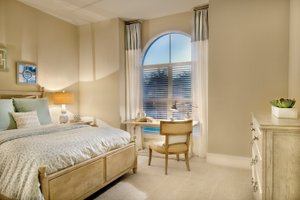 Interior - Bedroom 1 for Mediterranean House Plan #930-448 - 3 bed, 3 bath