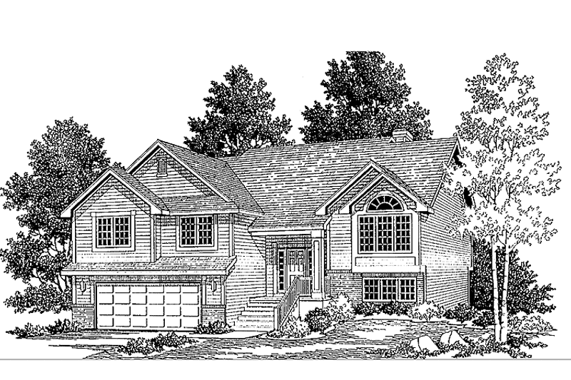 Dream House Plan - Traditional Exterior - Front Elevation Plan #334-133