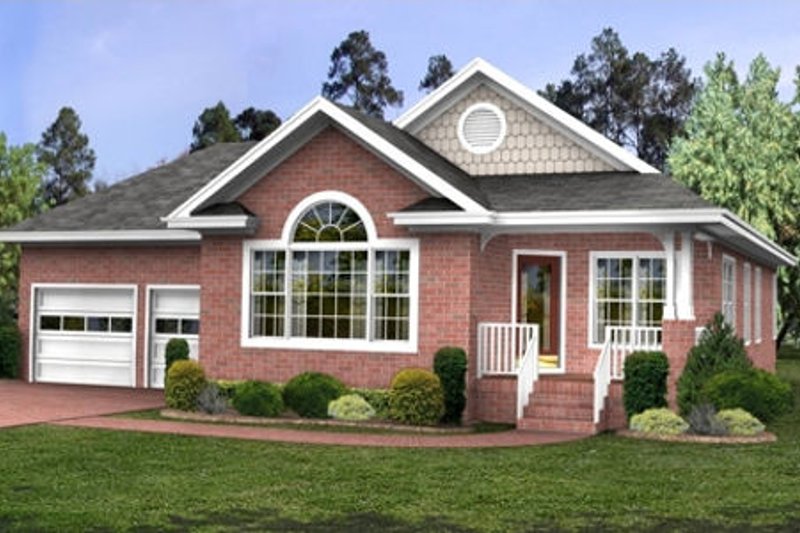 Home Plan - Southern Exterior - Front Elevation Plan #56-231