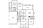 Country Style House Plan - 4 Beds 4.5 Baths 3644 Sq/Ft Plan #927-374 