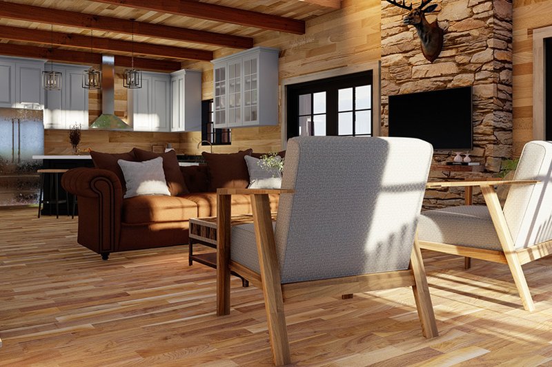Architectural House Design - Interior - Other 2 for Country House Plan #923-299 - 3 bed, 2.5 bath