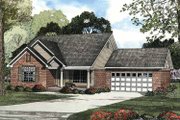 Traditional Style House Plan - 3 Beds 2 Baths 1250 Sq/Ft Plan #17-2888 