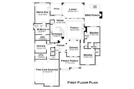 2,200 sft rustic ranch house plans by David Wiggins