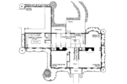 Colonial Style House Plan - 4 Beds 2.5 Baths 3250 Sq/Ft Plan #72-693 Floor 
