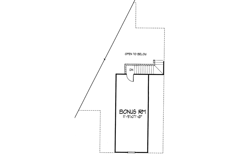 Dream House Plan - Floor Plan - Upper Floor for Country House Plan #320-925 - 2 bed, 2.5 bath