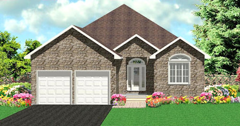 Traditional Style House Plan - 3 Beds 2 Baths 1778 Sq/Ft Plan #414-128