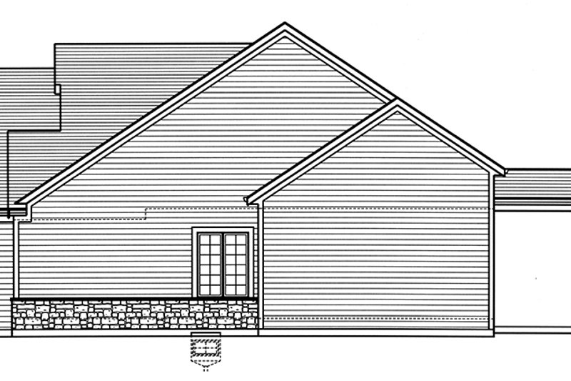 Home Plan - Exterior - Other Elevation for Country House Plan #46-867 - 4 bed, 2.5 bath