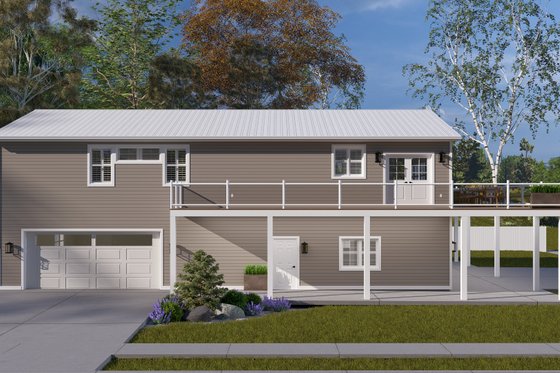 Exterior - Other Elevation for Barndominium House Plan #1060-398 - 3 bed, 3 bath