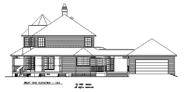 Architectural House Design - Victorian Floor Plan - Other Floor Plan #929-145