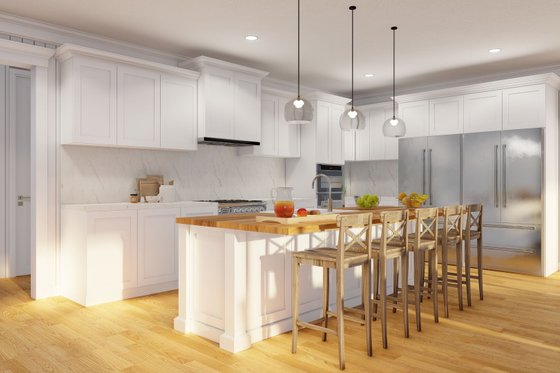 Interior - Kitchen 1 for Craftsman House Plan #923-396 - 6 bed, 5 bath