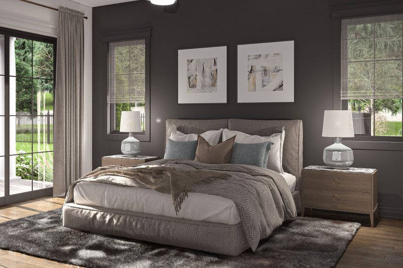 Dream House Plan - Interior - Master Bedroom for Colonial House Plan #455-491 - 3 bed, 2 bath