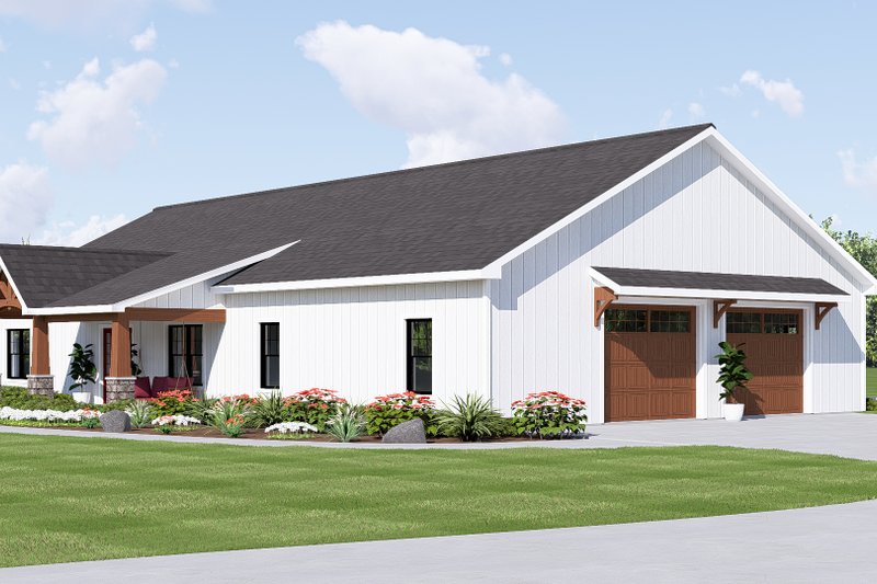 Architectural House Design - Exterior - Other Elevation for Craftsman House Plan #1064-481 - 3 bed, 2.5 bath