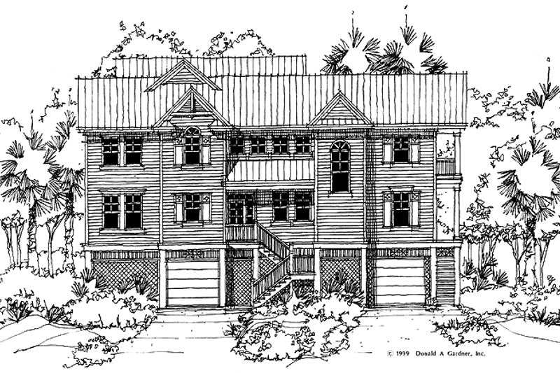 House Design - Country Exterior - Front Elevation Plan #929-473