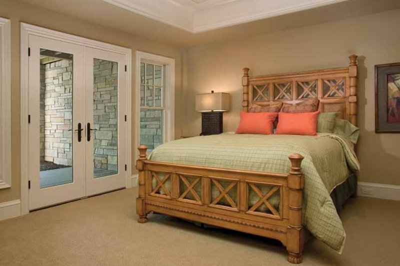 Architectural House Design - Interior - Bedroom for Classical House Plan #928-55 - 3 bed, 2.5 bath