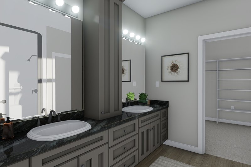 House Design - Interior - Master Bathroom for Ranch House Plan #1060-101 - 3 bed, 2 bath
