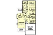 Cottage Style House Plan - 3 Beds 2 Baths 1600 Sq/Ft Plan #430-21 