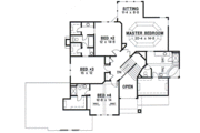 Traditional Style House Plan - 4 Beds 3.5 Baths 3429 Sq/Ft Plan #67-591 